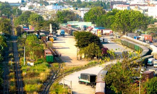Ga Sóng Thần đang được phát triển thành ga liên vận quốc tế. Ảnh: XUÂN TRUNG