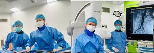 Ê-kíp can thiệp cho bệnh nhân - Ảnh BVCC