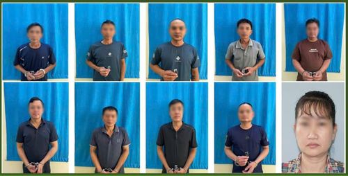 Các đối tượng đánh bạc và tổ chức đánh bạc bị bắt giữ