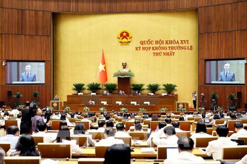 Quang cảnh phiên họp. Ảnh: Doãn Tấn - TTXVN