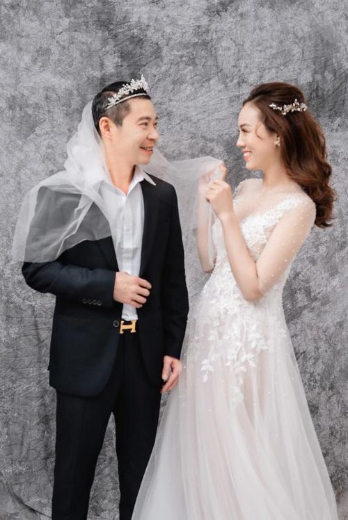 Ngọc Hà và Công Lý tổ chức đám cưới vào đầu năm 2021 sau khoảng 5 năm tìm hiểu và gắn bó. Ảnh: FBNV.