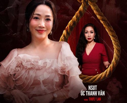 Người Vợ Ma kết hợp câu chuyện gia đình với màu sắc kinh dị, từng trở thành một trong những vở diễn ăn khách của Sân khấu Hồng Vân. Ảnh: FBNV.