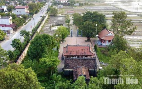 Toàn cảnh Khu Di tích cách mạng cồn Ba Cây (xã Hoằng Châu).