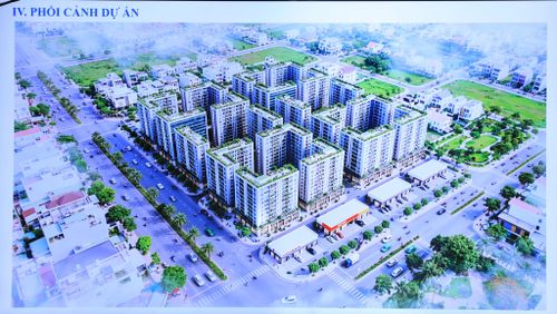 Phối cảnh dự án nhà ở xã hội lớn nhất tỉnh Lâm Đồng được thông qua chủ trương đầu tư chiều 19/8