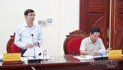 Đại biểu thảo luận tại buổi làm việc - Ảnh: Q.V