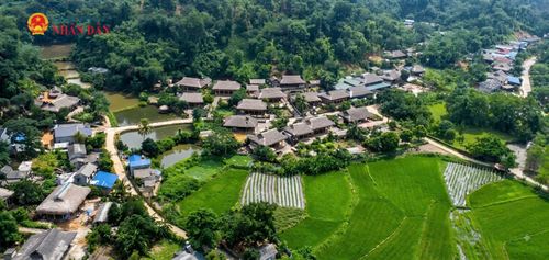Tân Trào - "Trái tim" của Khu thủ đô giải phóng năm xưa nay đã khoác trên mình diện mạo mới. Ảnh: Nguyễn Ánh