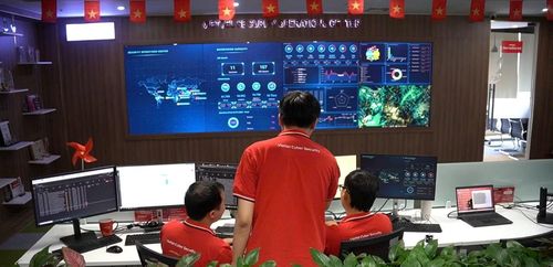 Trung tâm Điều hành an ninh mạng của Viettel.