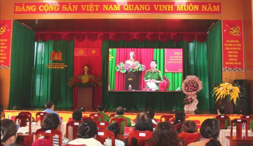 Hội nghị gia đình phạm nhân được tổ chức tại Trại giam Đại Bình.