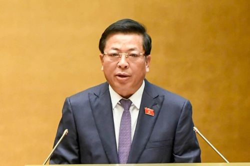 Bộ trưởng Trần Hồng Minh. (Ảnh: Media Quochoi).