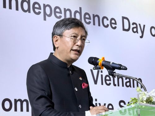 Đại sứ Ấn Độ tại Việt Nam Tshering W. Sherpa. Ảnh: Kiều Thoan Thu