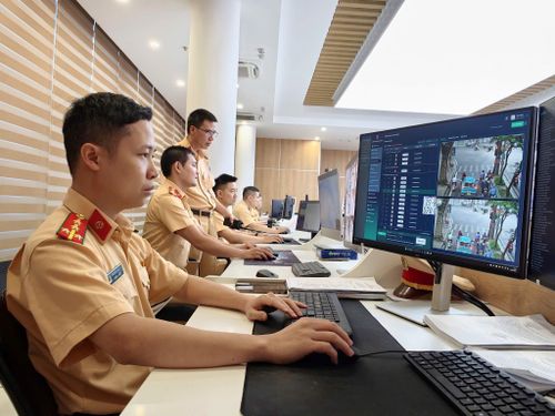 Công an Hà Nội tiên phong trong chuyển đổi số. Ảnh: Công an thành phố Hà Nội