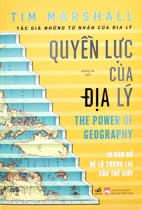Bìa cuốn "Quyền lực của địa lý". Ảnh: Nhã Nam.