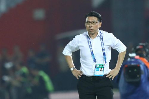 HLV Tan Cheng Hoe không đặt quá nhiều kỳ vọng tại ASEAN Cup 2027. Ảnh: Minh Chiến.