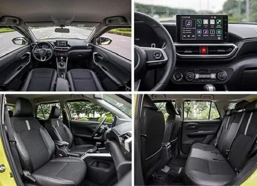 Khoang nội thất Toyota Raize được tối ưu theo hướng thực dụng, tận dụng hiệu quả không gian bên trong.