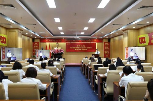 Toàn cảnh hội nghị tập huấn