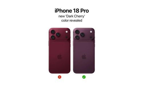 iPhone 18 Pro Max với màu mới Dark Cherry. Ảnh: PhoneArena