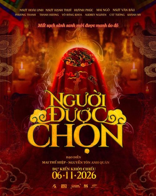 Người được chọn quy tụ Hoài Linh, Hạnh Thúy cùng nhiều gương mặt thuộc các thế hệ diễn viên khác nhau.