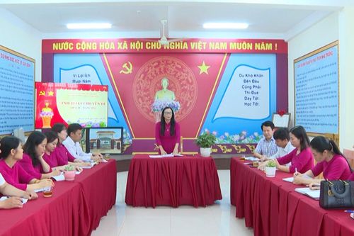 Quy định số 144 được các tổ chức cơ sở đảng thuộc Đảng bộ xã Phú Sơn Lâm Hà quán triệt nghiêm túc