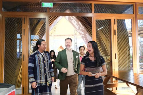 Đại sứ Pakistan tại Việt Nam Kohdayar Marri tham quan và làm việc tại Lâm Đồng (Ảnh tư liệu)