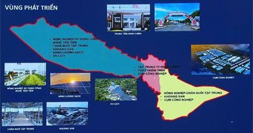 Quy hoạch vùng phát triển tại xã Hàm Thuận đến năm 2050