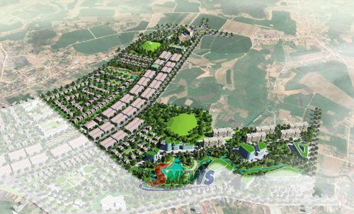 Phối cảnh dự án Khu đô thị mới lân cận trung tâm du lịch trọng điểm tại phường Vân Sơn