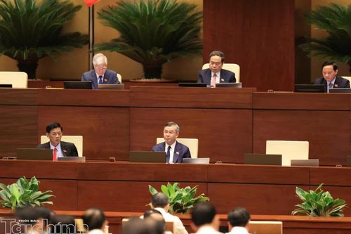Sau khi các đại biểu phát biểu, Bộ trưởng Bộ Tài chính Ngô Văn Tuấn sẽ có giải trình làm rõ các vấn đề đại biểu quan tâm. Ảnh: Đức Thanh