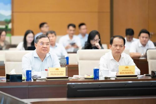 Phó Thủ tướng Thường trực Chính phủ Phạm Gia Túc tham dự phiên họp. Ảnh: Quochoi.vn