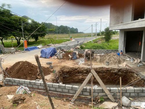 Khu vực đất bị coi là lấn chiếm ở thời điểm ông Vượng xây dựng công trình