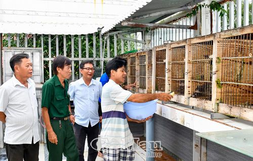 Nhân dân ấp Rạch Rắn (xã Long Điền) tích cực phát triển kinh tế, giảm nghèo bền vững, góp phần làm đổi thay diện mạo vùng đất quê hương.