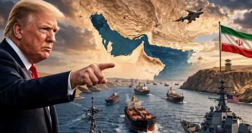 Iran yêu cầu các tàu sử dụng tuyến phía bắc qua lãnh hải nước này, trong khi Mỹ hậu thuẫn tuyến phía nam, sát bờ biển Oman.