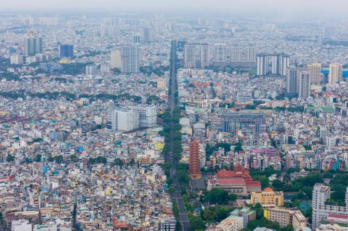 Chuyên gia cho rằng TP.HCM nên giải bài toán kẹt xe từ câu chuyện quy hoạch. Ảnh: Quỳnh Danh.
