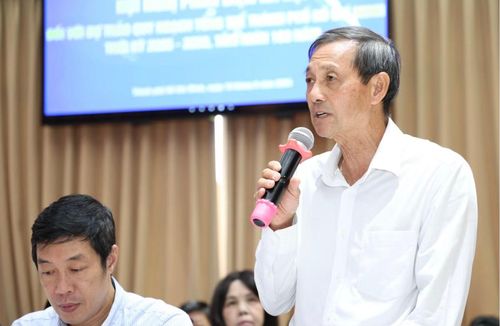 Ông Đặng Văn Khoa cảnh báo "quy hoạch treo thế kỷ". Ảnh: Phan Anh.