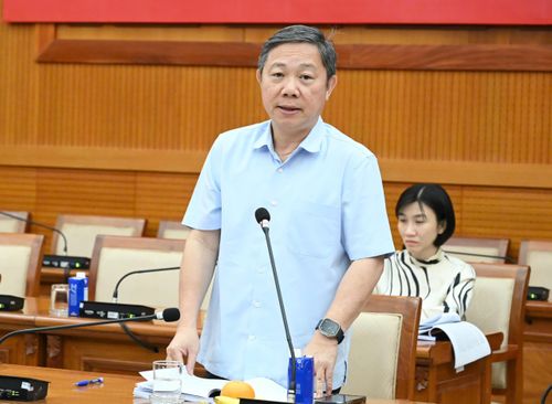Trưởng Ban Tuyên giáo và Dân vận Thành ủy TPHCM Dương Anh Đức phát biểu. Ảnh: VIỆT DŨNG