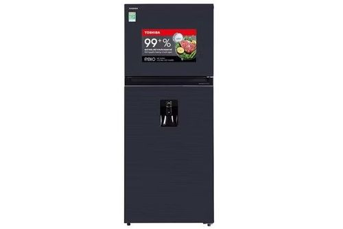 Toshiba Inverter GR-RT535WE-PMV(06)-MG là mẫu có dung tích lớn nhất danh sách với 407 lít, gồm 300 lít ngăn lạnh và 107 lít ngăn đá, giá từ khoảng 9,92 triệu đồng.