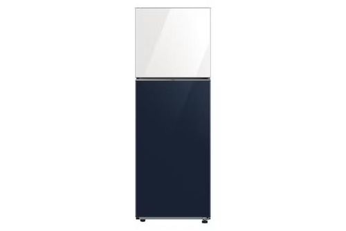 Samsung Inverter Bespoke RT31CB56248ASV có dung tích thực 305 lít, thiết kế ngăn đá trên và mức giá từ khoảng 9,04 triệu đồng, phù hợp với gia đình cần tủ tương đối lớn nhưng diện tích bếp hạn chế.