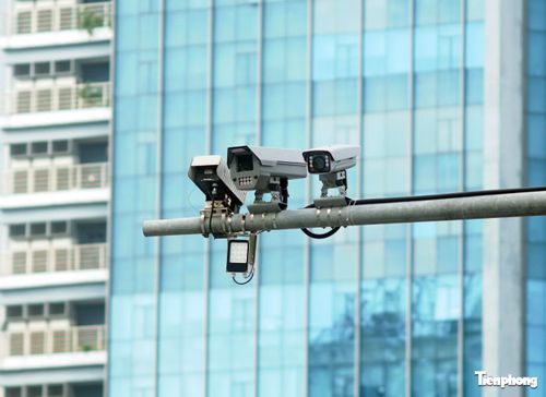 Hệ thống camera AI ở Hà Nội. Ảnh: Thanh Hà.