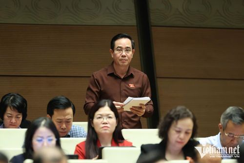 Đại biểu Nguyễn Văn Huy. Ảnh: Phạm Hải