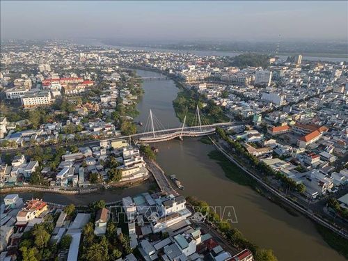Việc xây dựng, hoàn thiện cơ sở dữ liệu quốc gia về đất đai trên địa bàn tỉnh An Giang còn chậm. Ảnh: Khánh Hoà/TTXVN