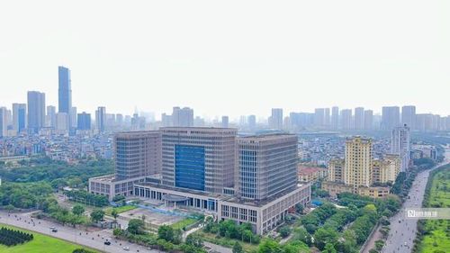 Hồi tháng 10/2025, Thanh tra Chính phủ cũng chỉ ra nhiều sai phạm tại dự án trụ sở Bộ Ngoại giao xây trên đường Lê Quang Đạo, Tp. Hà Nội(Ảnh: Hữu Thắng).