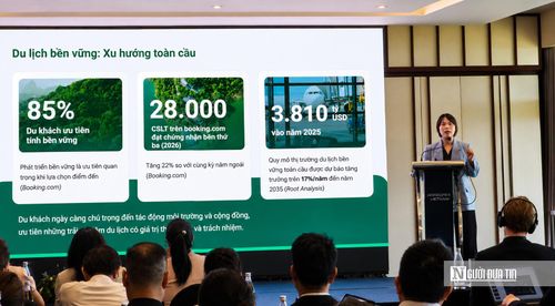 Bà Nguyễn Thị Thu Trang chia sẻ, khách sạn nhỏ cũng có thể bắt đầu chuyển đổi xanh từ những việc phù hợp với nguồn lực.