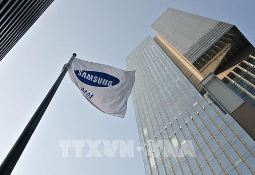 Trụ sở công ty Samsung Electronics ở Seoul, Hàn Quốc. Ảnh: AFP/TTXVN