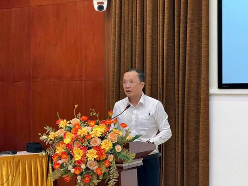 Tổng Giám đốc NSMO Nguyễn Đức Ninh phát biểu. Ảnh: NSMO