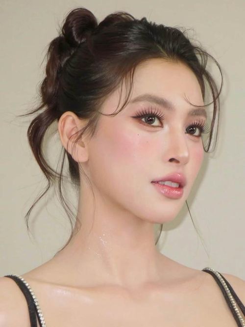 Tiểu Vy nhận được nhiều lời khen nhờ diện mạo trong trẻo, ngọt ngào nhưng không kém phần cuốn hút. Ảnh: Hiwon Makeup & Academy 