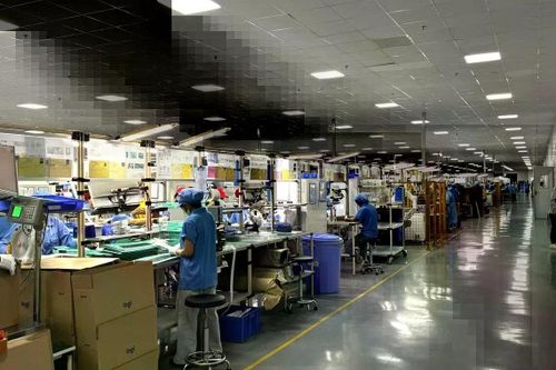 Bên trong nhà máy của công ty G.Tech Technology tại Việt Nam, nơi đang tuyển dụng 2.000 lao động địa phương và kỳ vọng sẽ nâng số lượng nhân sự lên 3.000 người vào năm 2027