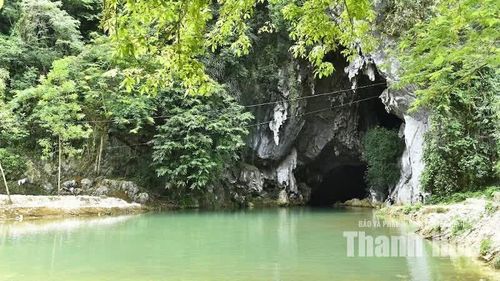 Theo người dân địa phương, hang Quăn có diện tích khoảng 1.500m2, sâu khoảng 4-5m. Nước từ trong hang chảy ra ngoài quanh năm, trong vắt và mát lạnh.