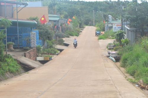 Hạ tầng nông thôn xã Tuy Đức đang dần hoàn thiện