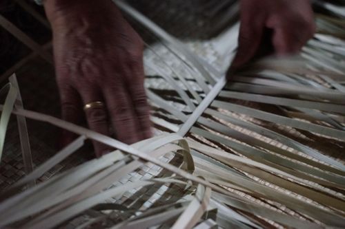 Nghề đan chiếu truyền thống ở La Dạ