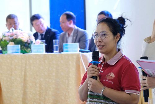 K’Chăm chủ động đưa cà phê Arabica Lạc Dương đến các hội chợ, triển lãm, kết nối với các quán cà phê và doanh nghiệp để giới thiệu sản phẩm