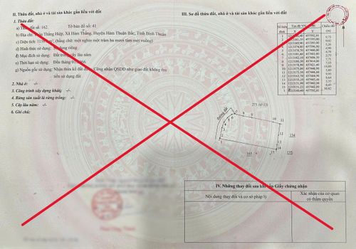 Giấy chứng nhận quyền sử dụng đất đối tượng làm giả