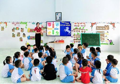 1 tiết học ở bậc mầm non